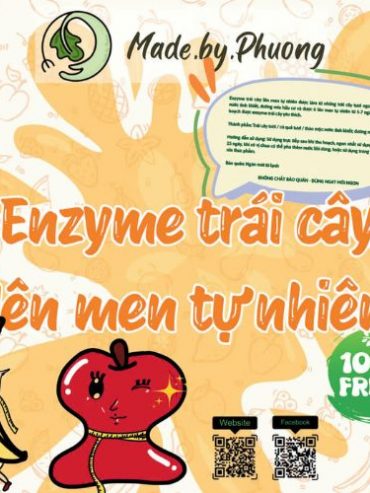 Enzyme trái cây lên men tự nhiên Túi 3L MbP