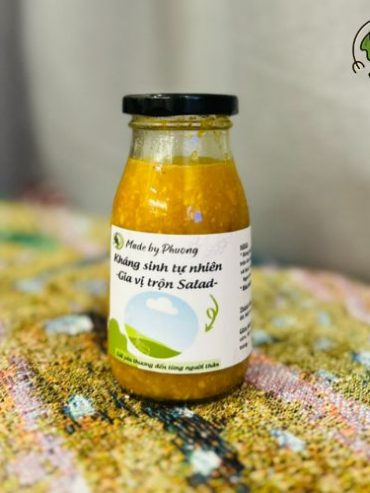 Gia vị kháng sinh tự nhiên nhà làm trộn Salad MbP