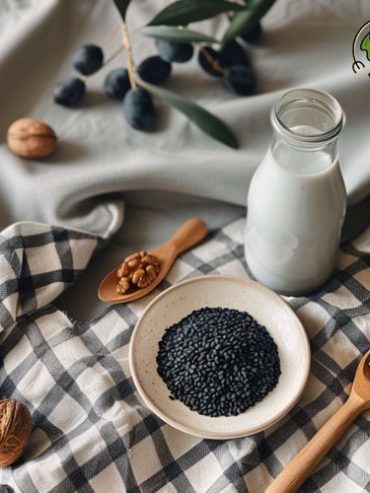 Set làm sữa hạt đẹp đủ - Mè đen mix - Vị ngọt đường phèn MbP