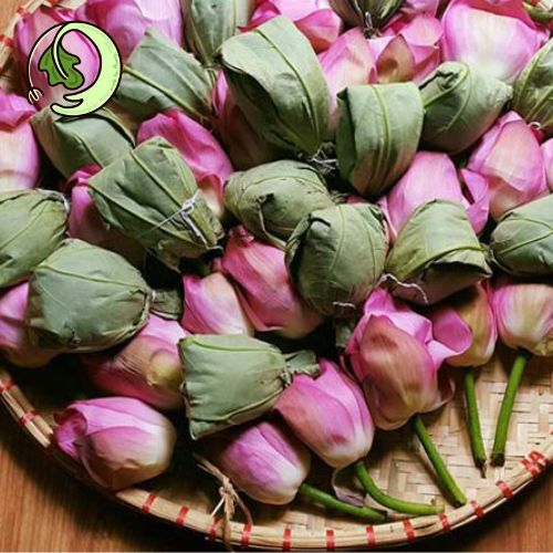 TRÀ ƯỚP SEN NGUYÊN BÔNG